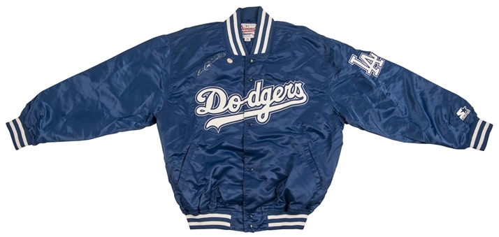 1998 Gary Sheffield Game Used and Signed Los Angeles Dodgers Jacket (PSA/DNA)